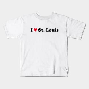 I Love St Louis Kids T-Shirt